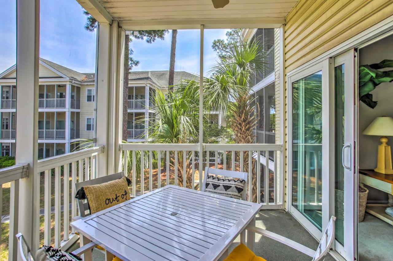 Sunny Coastal Condo About 1 Mi To N Myrtle Beach! Bagian luar foto