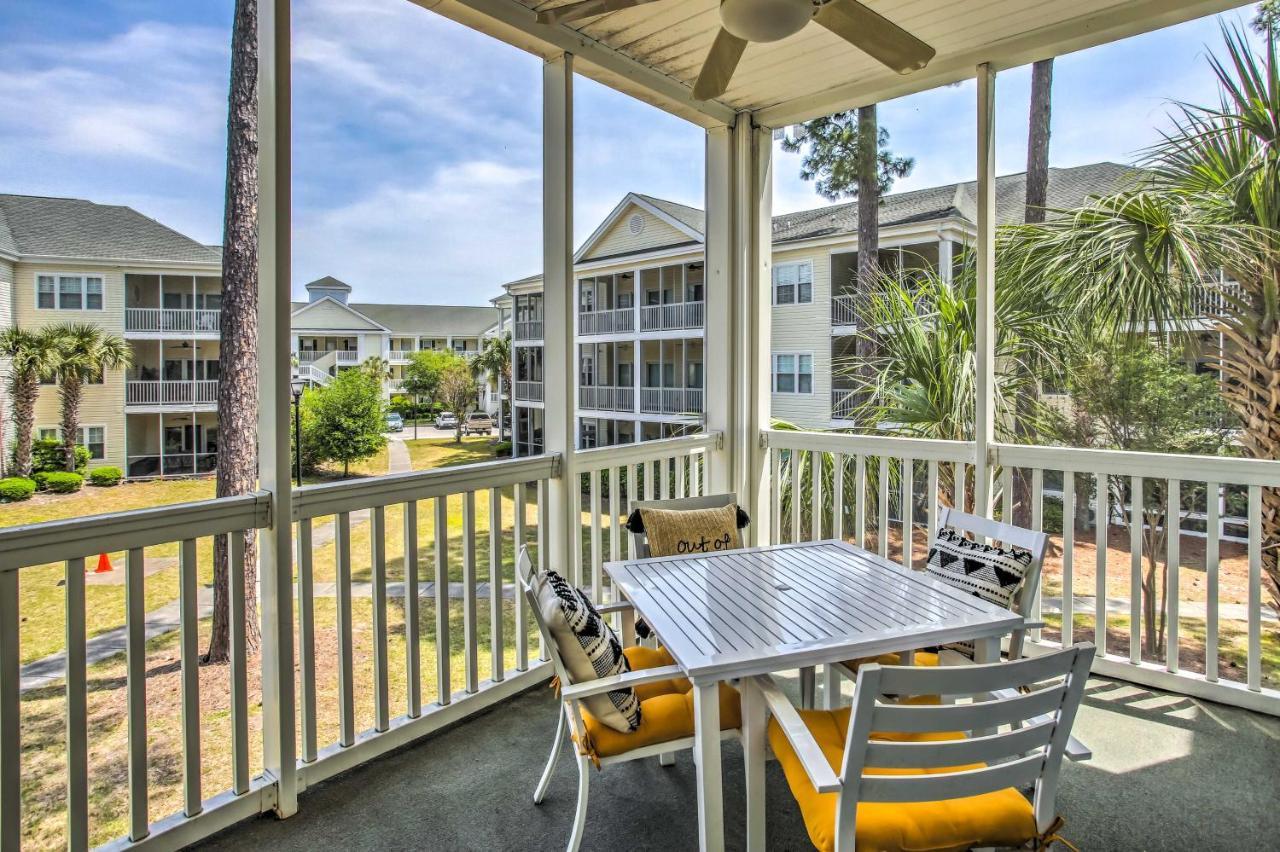 Sunny Coastal Condo About 1 Mi To N Myrtle Beach! Bagian luar foto